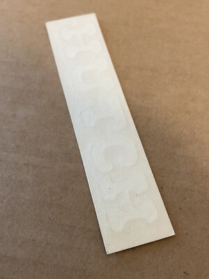 Hutch Vintage Bmx NOS Original Rub-On Decal White GT03431 | eBay