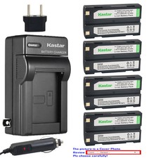 Kastar Battery AC Charger for Pentax D-Li1 Ei-D-Li1 EI-D-BC1 DPE004 EI-2000