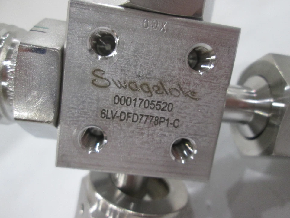 Swagelok, 6LV-DFD7778P1-C, 4-ходовой ручной диафрагменный клапан, б/у - Изображение 4 из 4