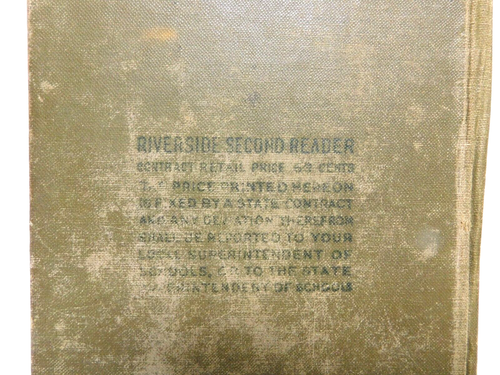 Riverside Reader 1911 Second Reader Buch guter antiker Zustand - Bild 3 von 11