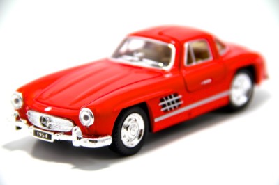 New 5'' Kinsmart 1954 Mercedes Benz 300 SL Coupe Diecast Model Toy 1:36 Red