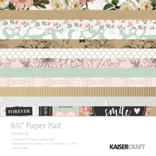 Everlasting Collection 6.5" Inch Paper Pad Paper Crafting Kaisercraft PP1057 New