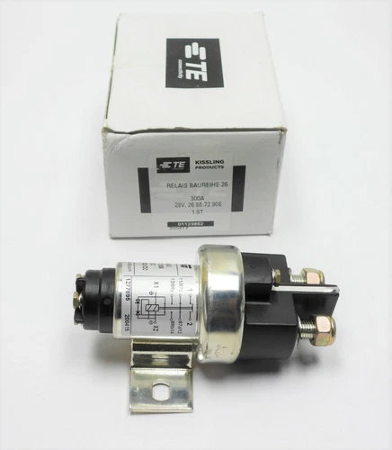 Kissling 26.55.72.906 Relay 300 AMP 28 Volt Coil 18-32 VDC