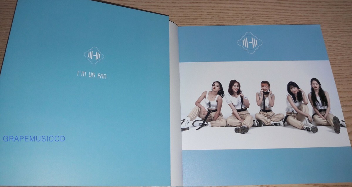 HOLICS I'M UR FAN 4th Single Album K-POP REAL SIGNED AUTOGRAPHED