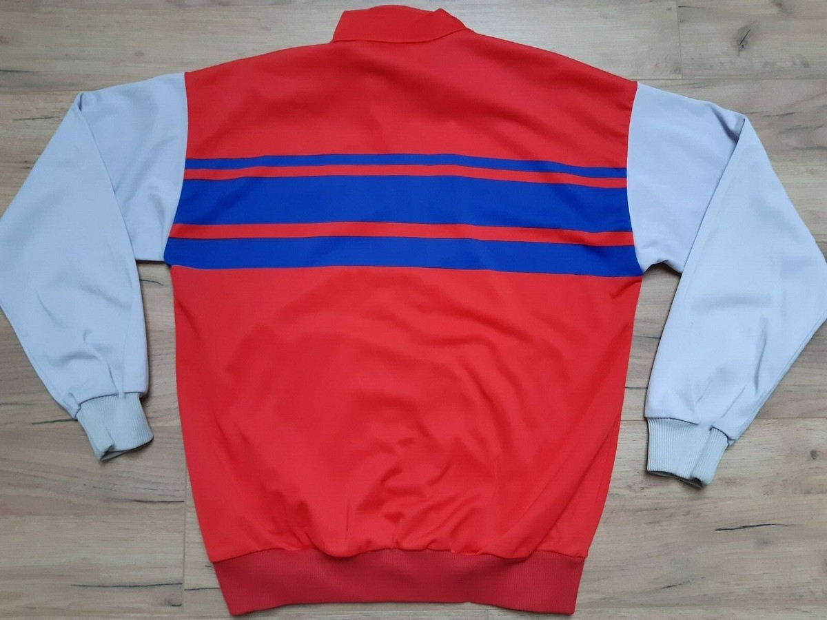 ADIDAS WEST GERMANY track jacket sweatshirt top zip retro vintage