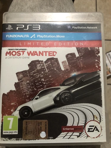 Need for Speed: Most Wanted Limited Edition Ps3