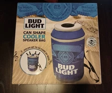 Bud Light Soft Can Shape Cooler Speaker Bag