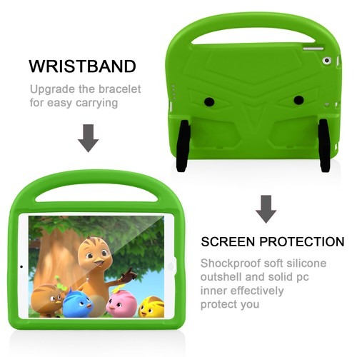 Kids Case for iPad 10.2" Mini 5 4 8th 7th 6th Air Shockproof Handle Case Cover - Picture 5 of 15