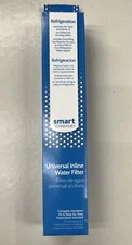 NEW Smart Choice Universal Refrigerator Inline Water Filter 46-33005.