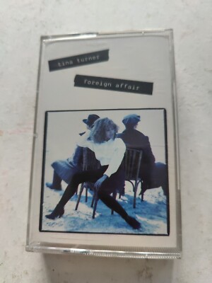 Tina Turner Foreign Affair 1989 Cassette RARE VG+