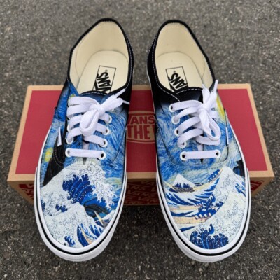 Vans Shoes Vans Van Gogh Shop Van Gogh Shoes Starry Night Custom
