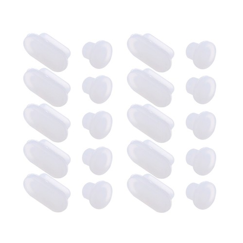 10 Pairs Silicone Plugs Smartphone Cell Phone Silicone - 第 21/39 張圖片
