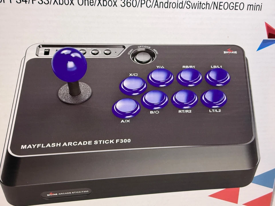 Mayflash F300 Arcade Fight Stick for Switch, Xbox Series X/S,PS4,PS3,Xbox One,PC - Image 2 of 4