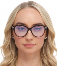 NEW Tom Ford FT5954-B-055 Eyeglasses 54mm 100 Authentic