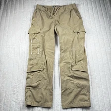 Mason's Army Paratrooper Cargo Pants Men's 34-29* Khaki Mod: TAV0Y3Y Drawstring