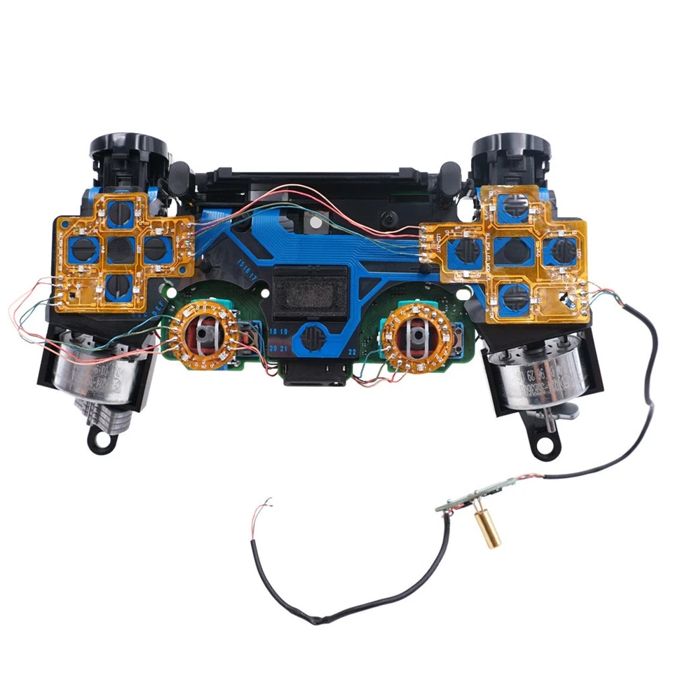 LED PCB Board D-pad Thumbsticks Tweezers Face Buttons Kit For PS4 Controller b - Image 4 of 4