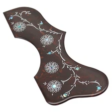 J200 Acoustic Guitar Pickguard Deep Red Tortoise Abalone Self-adhesive Plate