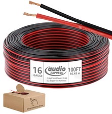 Cables Para Bocinas De Audio Calibre 16 AWG 100 Pies Ft Para Altavoces Casa Auto