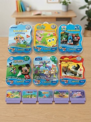 VTech V.Smile Lernspiele Disney Winnie Puuh Scooby-Doo Micky Maus Cinderella