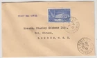 FRANCE 1939 *INTERNATIONAL WATER EXHIBITION LIEGE* official FDC PARIS-LONDON