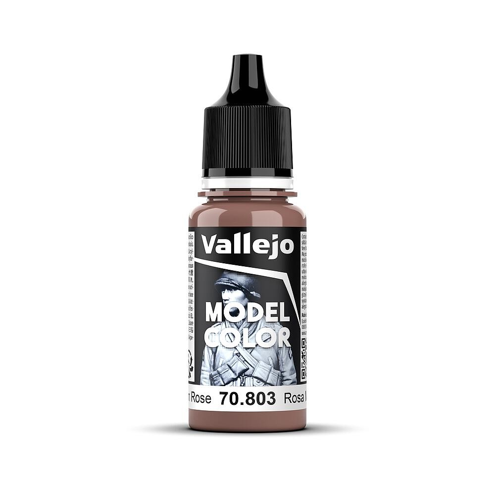 Vallejo VA803 17ml - Model Color - Brown Rose (10) - Image 5