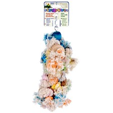BA932 Shaggy Kabob Bird Toys, Large