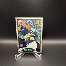 2012 Topps Chrome Yoenis Cespedes Rookie Card RC #180 Oakland Athletics