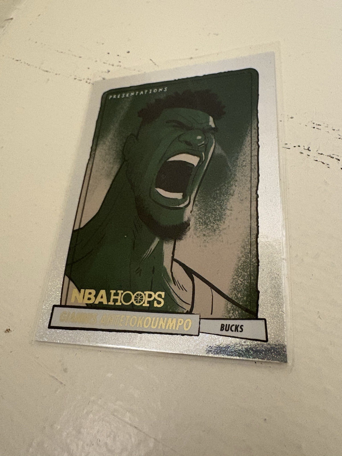 Giannis Antetokounmpo #6 (2023-24 Panini NBA Hoops Presentations) Near Mint +