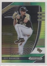 2020 Panini Prizm Draft Picks Green & Yellow Hyper Jeff Hakanson #PDP155 1s8