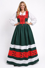Medieval Renaissance Dress - Historical Landsknecht Cotton Gown Chemise