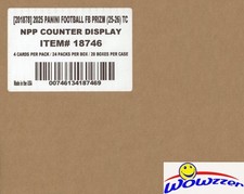 2025 Panini PRIZM Football 24ct Retail 20 Box Factory Sealed CASE-1,920 Cards!