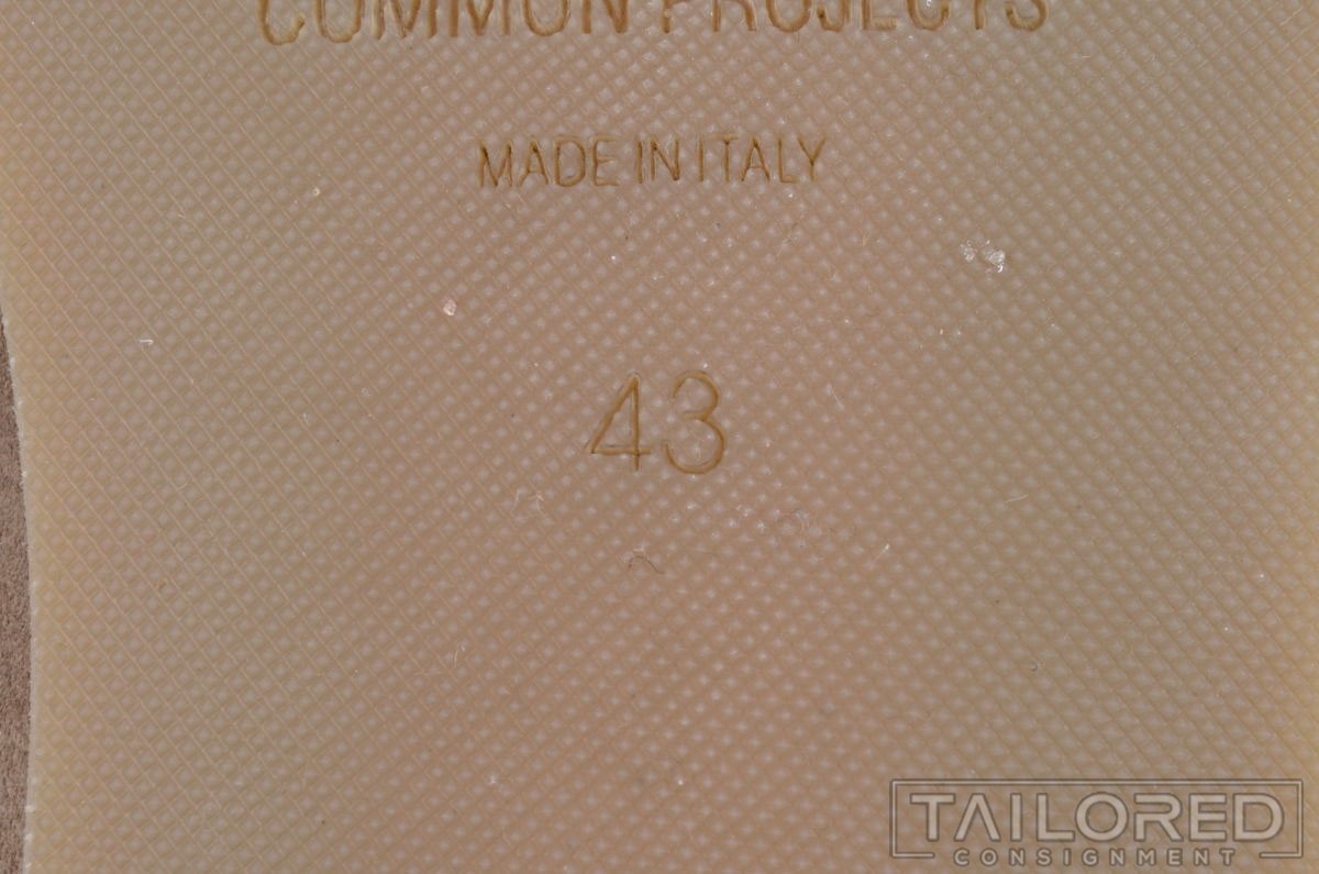 COMMON PROJECTS Driving Shoe Solid Beige Suede Sh… - image 10