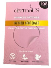 dermaUS Miracle ACNE PATCHES 108 pimple patches 2 sizes Hydrocolloid