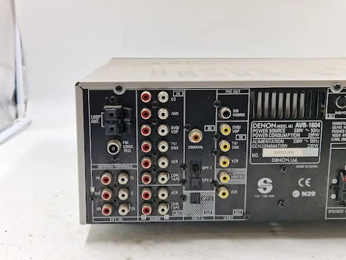 Denon AVR-1604 AV Surround Receiver - For Parts, Not Working - Image 4 of 4