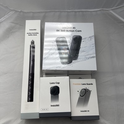 Insta360 X5 8K Waterproof 360 Action Camera New Sealed Kit