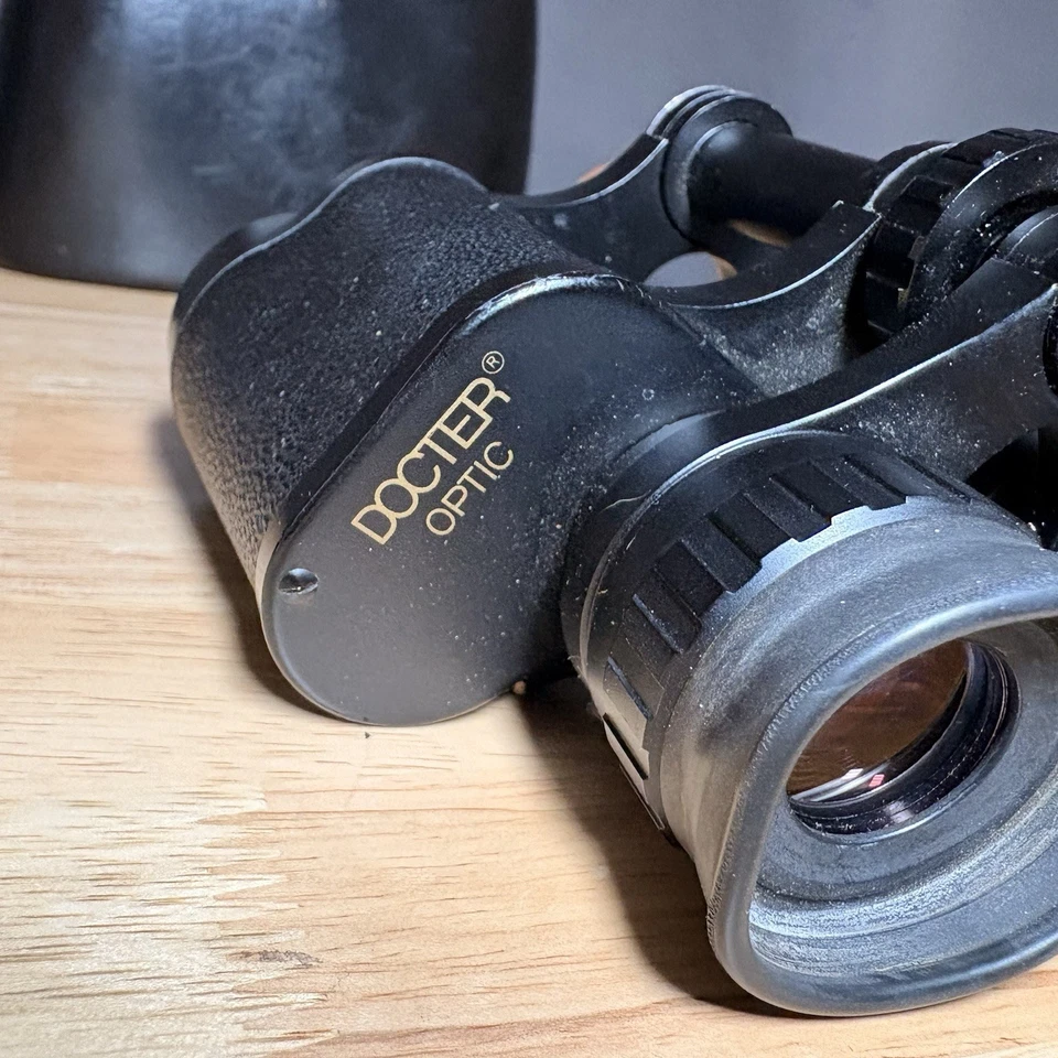 Docter Optic 8x30 Deltrintem Binoculars VINTAGE MADE IN GERMANY Good Condition - Image 3 of 4