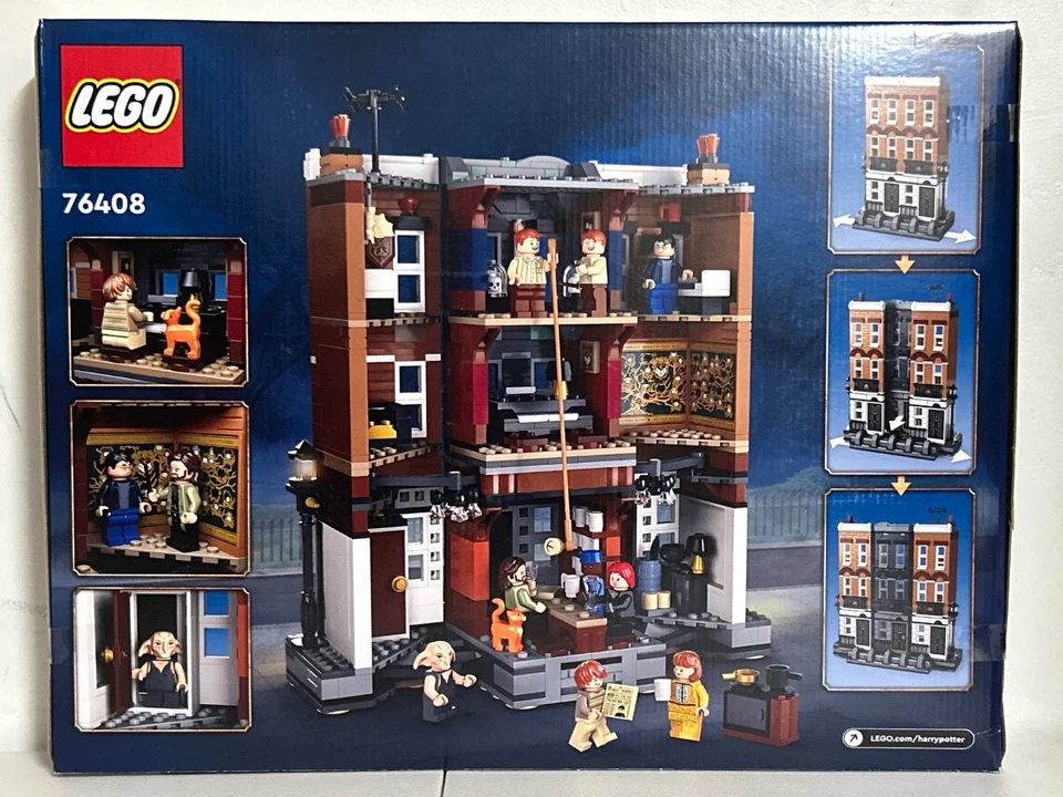 LEGO Harry Potter 12 Grimmauld Place 76408 New Sealed Order of the Phoenix Magic - Image 2 of 4
