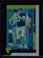 2021 Panini Chronicles Draft Picks Flux Base Silver #240 Mac Jones Alabama RC