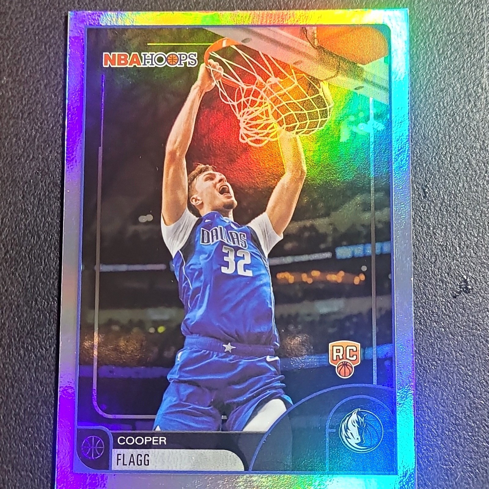 Topps 2026 NBA Hoops Cooper Flagg Dallas Mavericks #35 Rookie Card RC