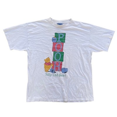 Vintage Disney Winnie The Pooh Silly Old Bear Shirt Size XL