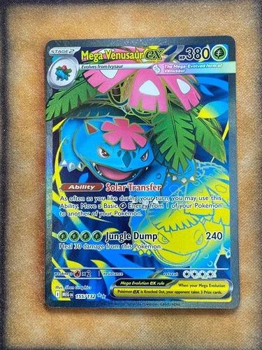 Pokemon Mega Venusaur EX 155/132 Ultra Rare Full Art NM