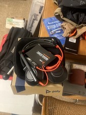 Plantronics Blackwire C5220 Black/Red On the Ear Headsets