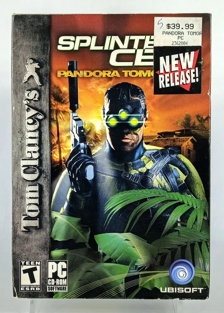 【中古】Splinter Cell Pandora Tomorrow (PC) (輸入版) Tom Clancy's Splinter Cell: Pandora Tomorrow Video Games for sale