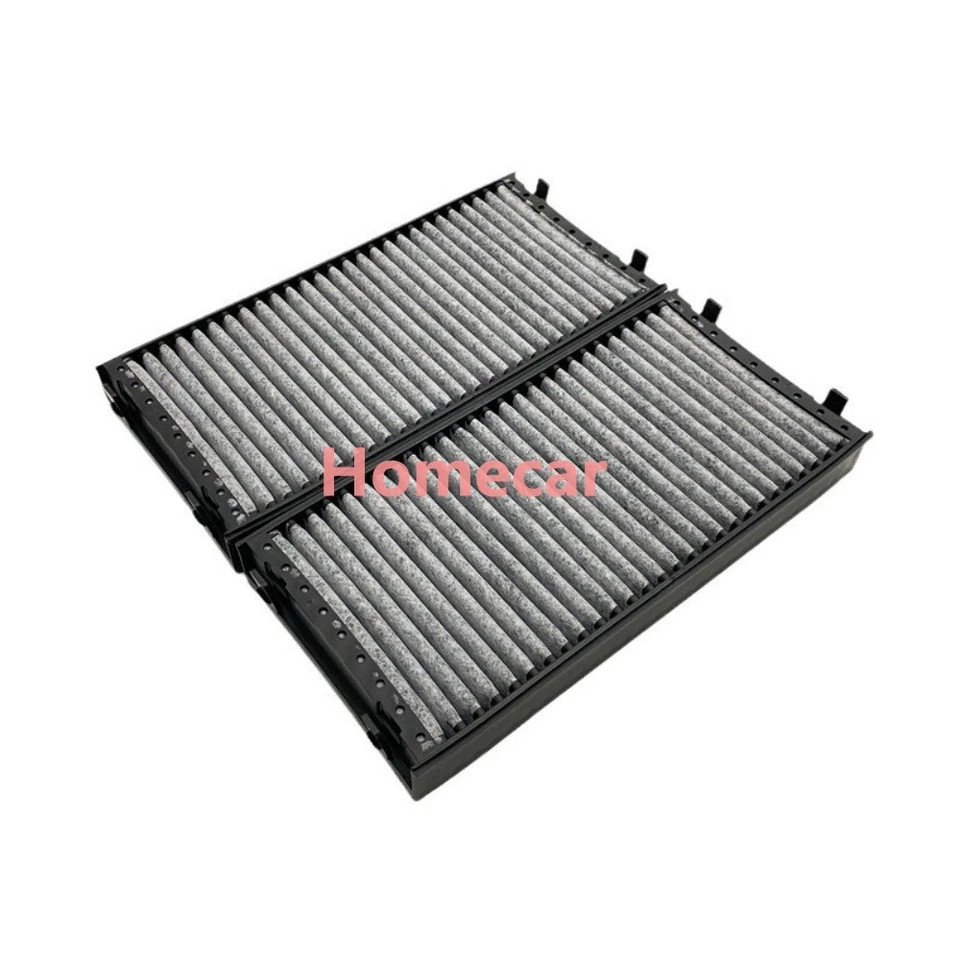 Engine Activated Charcoal Cabin Air Filter Kit For BMW E70 E71 X5 X6 64119248294 - Image 4 of 4