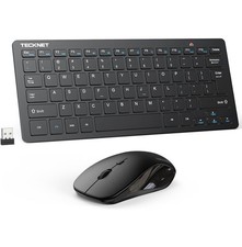 TECKNET Wireless Keyboard and Mouse Combo   USB Receiver   Model TK-KM006