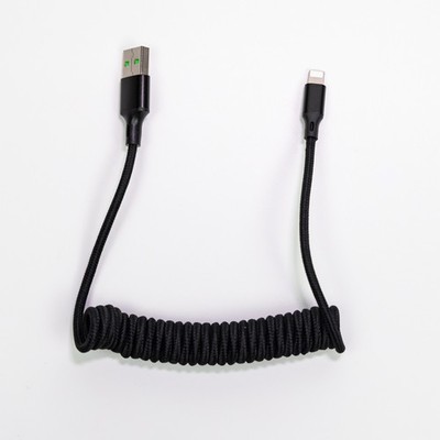 Retractable Cord USB-A Fast Charging Cable Type-C&8-Pin for iPhone 17-11/Samsung