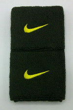 Nike Premier Wristbands Tennis Sequoia/Yellow Strike
