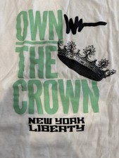 WNBA New York Liberty Own The Crown Size Youth XL Tee.