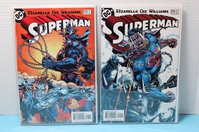 Superman #213-214 (Azzarello & Lee) DC Comics Floppy Lot - Modern Bundle