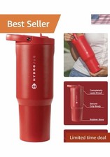 Durable Vacuum Insulated 40oz Water Bottle - Ergonomic Design Dishwasher Safe